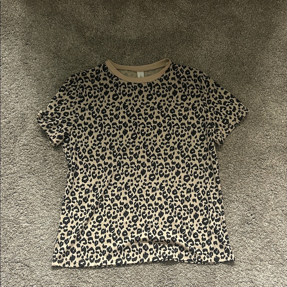 Leopard Print Kids T-Shirt